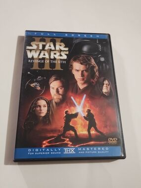 Star Wars Revenge of the Sith DVD - Black, Blue, Red
